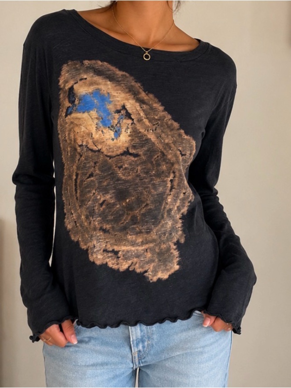Gilda Midani longsleeve sz M HTF gem